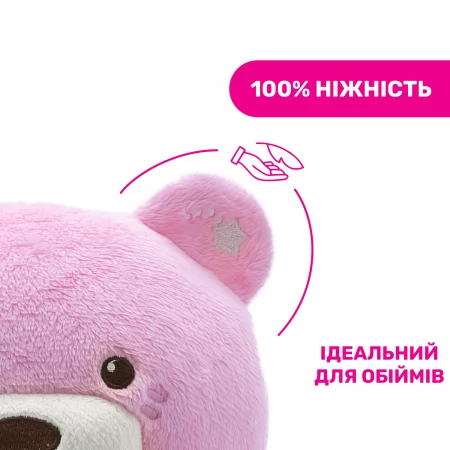 Іграшка музична "Ведмежа" арт. 08015.10 колір Рожевий Іграшка музична "Ведмежа" арт. 08015.10 колір Рожевий