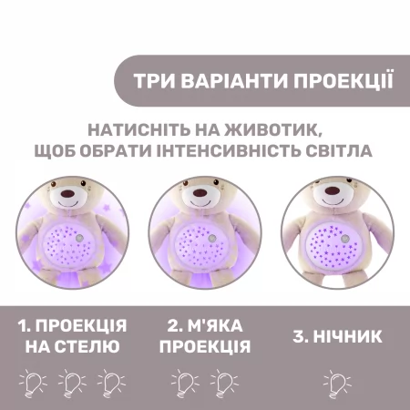 Игрушка музыкальная "Медвежонок" арт. 08015.30 цвет Бежевый Игрушка музыкальная "Медвежонок" арт. 08015.30 цвет Бежевый