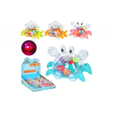 Игрушка морское животное, шестерни, звук, свет, 2 вида, 4 цвета, (цена за 1шт) SR878-17 Игрушка морское животное, шестерни, звук, свет, 2 вида, 4 цвета, (цена за 1шт) SR878-17