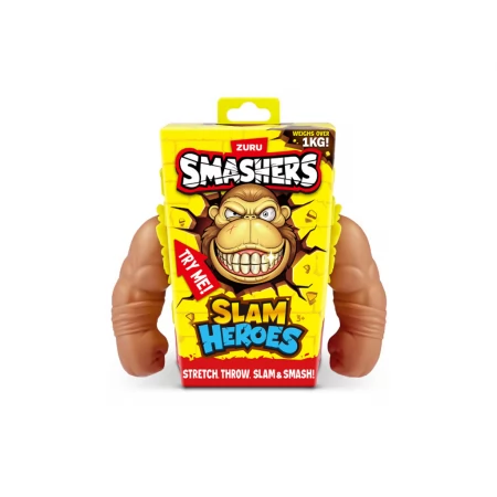 Игрушка Slam Heroes, Brown Gorrila, Smashers 74140B