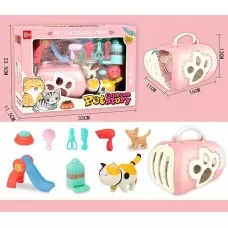 Ігровий набір BabyToys 832-155 з 2 фігурками та переноскою