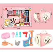 Фігурка домашнього улюбленця BabyToys 832-157 з переноскою