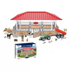 Игровая ферма BabyToys Q 9899 пластмассовая для детей от 1 года