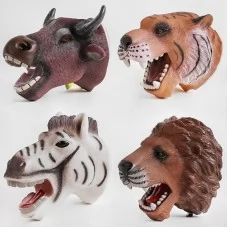 Іграшка на руку BabyToys Q 9899-787 тварини гумова 4 види