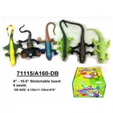 Тянучка-рептилия BabyToys A160-DB пластиковая 8-10,5 дюймов