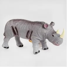 Іграшка носоріг BabyToys МН 2187 зі звуком пластмасова