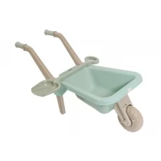 Тачка дитяча з лопатою 01530/01eco, 82,5 см, для перевезення піску, Doloni Toys