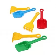 Набор для песочницы Technok Toys 1363 лопатка и грабельки 21см