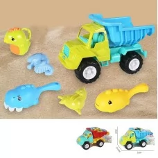 Песочный набор BabyToys KZ 6437, 2 цвета, в сетке