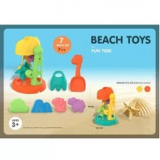 Песочный набор BabyToys RT 322-5 с мельницей, 7 элементов Песочный набор BabyToys RT 322-5 с мельницей, 7 элементов