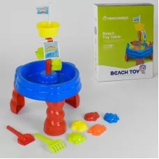Столик для песка и воды BabyToys 105 с аксессуарами