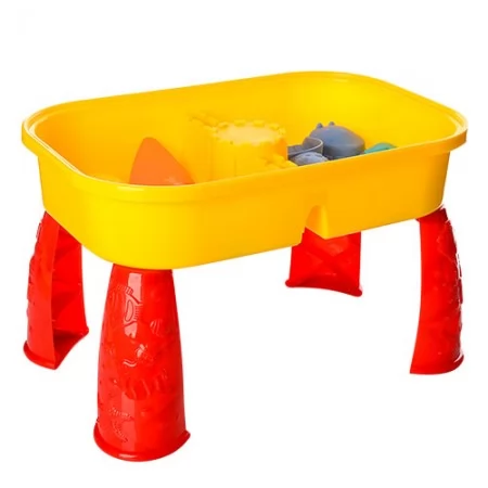 Стіл-пісочниця BabyToys 609 з набором іграшок, 42х28 см