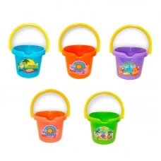 Ведро для песочницы M Toys 23247 пластиковое разноцветное