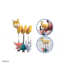 Погремушка BabyToys 688-100 спираль мягкие животные