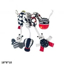 Погремушка детская BabyToys XA10 спираль мягкая