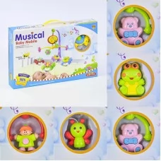 Музыкальная карусель BabyToys 6518 с регулятором громкости