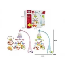 Музыкальная карусель BabyToys 368-14 с подсветкой и мелодиями