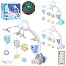 Карусель на ліжечко BabyToys 6688ABC з музикою USB Карусель на ліжечко BabyToys 6688ABC з музикою USB