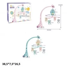 Мобиль на кроватку BabyToys 618A-9/10 с музыкой и животными