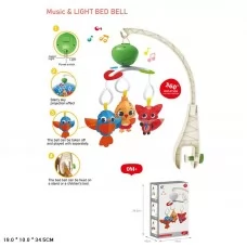 Карусель на кроватку BabyToys 696-R68 с музыкой и светом