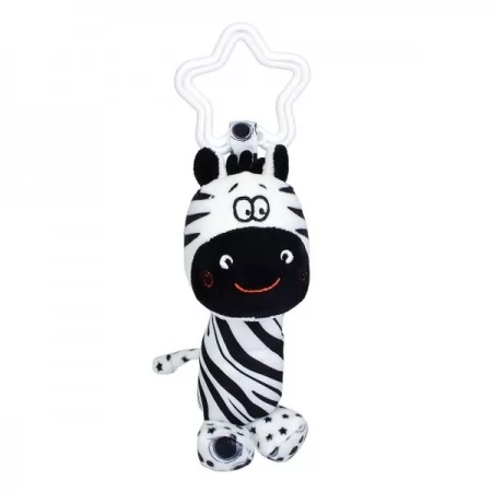 Підвіска на коляску BabyToys HB 0105 тварина з пищалкою 21см