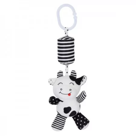 Подвеска K8BW1-4ABCD на коляску, 33см, животное, погремушка, пищалка, плюш, 4 вида, в кульке Подвеска K8BW1-4ABCD на коляску, 33см, животное, погремушка, пищалка, плюш, 4 вида, в кульке