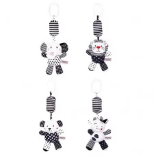 Подвеска на коляску BabyToys K8BW1 животное с пищалкой 33см