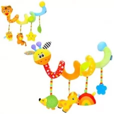 Подвеска на кровать BabyToys RAT91-92 со спиралью и прорезывателем