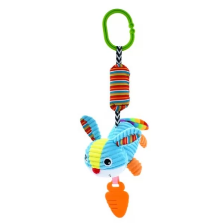 Підвіска м'яка BabyToys BF2421-3-4 зі звуком та прорізувачем