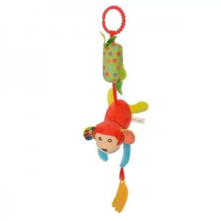 Подвеска на коляску BabyToys SKK-016 животные с прорезывателем Подвеска на коляску BabyToys SKK-016 животные с прорезывателем