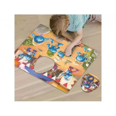 Великий пазл на підлогу The Smurfs, Музика грає, DoDo 200619