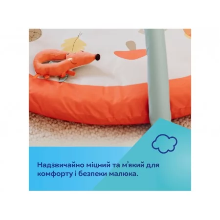 Игрушка Коврик развивающий FOX Canpol Babies 75/200 Игрушка Коврик развивающий FOX Canpol Babies 75/200