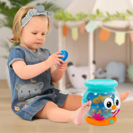 Интерактивная обучающая игрушка Kiddi Smart Умный аквариум украинский и английский языки 