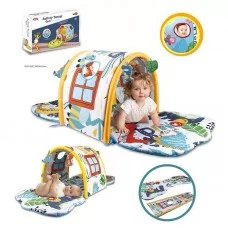 Развивающий коврик BabyToys с туннелем и мягкими игрушками Развивающий коврик BabyToys с туннелем и мягкими игрушками