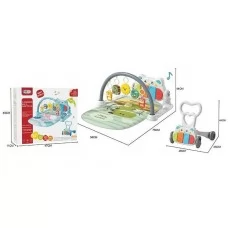 Развивающий коврик BabyToys 368-8 пианино с музыкой и подсветкой