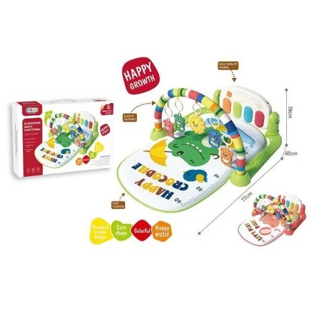 Килимок для детской комнаты BabyToys 668-219 разные цвета