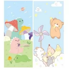 Двусторонний развивающий килимок BabyToys ТЕРМО EVA 180х120см