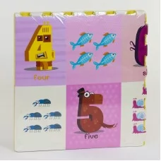Мягкий пазл-килимок BabyToys Цифры, 60х60см, 4 шт