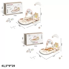 Килимок з ігр.центром 804Q/804P батар.муз.світ.2в.кор.41,5*9*29 