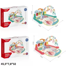 Килимок з ігр.центром HE0625/HE0626 батар.муз.світ.2кол.кор.45,5*7,8*32 
