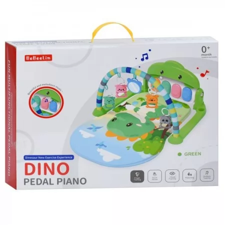 Коврик развивающий BabyToys с пианино и светом, музыка на батарейках