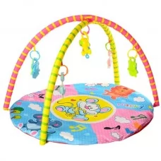 Коврик развивающий BabyToys 604 с погремушками и дугами