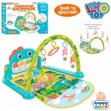 Коврик для младенца HB 0027 с пианино и музыкой, 71х47см