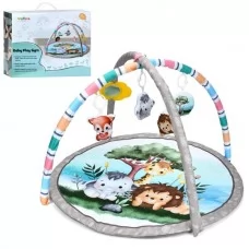 Коврик для младенца BabyToys ZL2409 с животными и подвесками