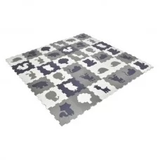 Килимок-пазл BabyToys MR 1292 EVA тварини 36 деталей Килимок-пазл BabyToys MR 1292 EVA тварини 36 деталей