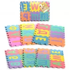 Коврик-пазл BabyToys M 0379 с алфавитом 36 деталей EVA