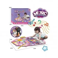 Музичний килимок BabyToys YYD-03 2 в 1 з піаніно та барабаном