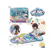 Музичний килимок BabyToys YYD-06 з різними кольорами