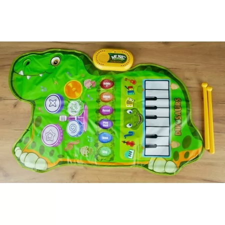 Музичний килимок BabyToys YYD-02 з піаніно та барабанами Музичний килимок BabyToys YYD-02 з піаніно та барабанами