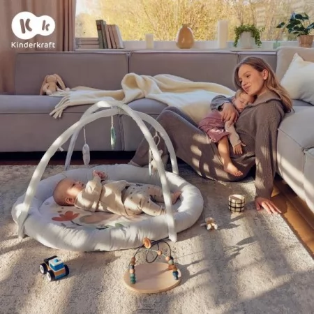 Развивающий коврик Kinderkraft Cozyplay KPCOZY00LGR0000 Развивающий коврик Kinderkraft Cozyplay KPCOZY00LGR0000